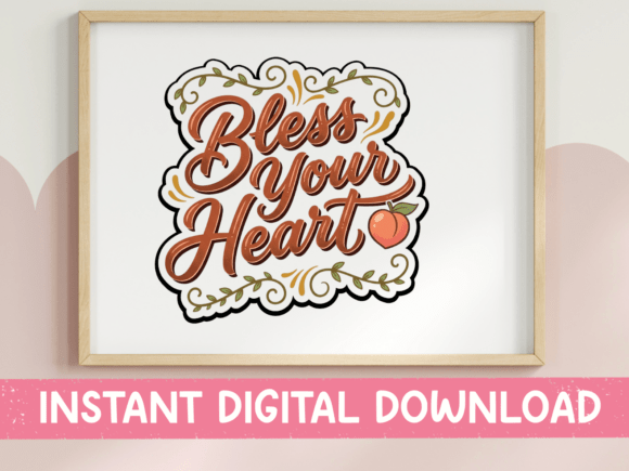 Bless Your Heart Southern Peach Design Review