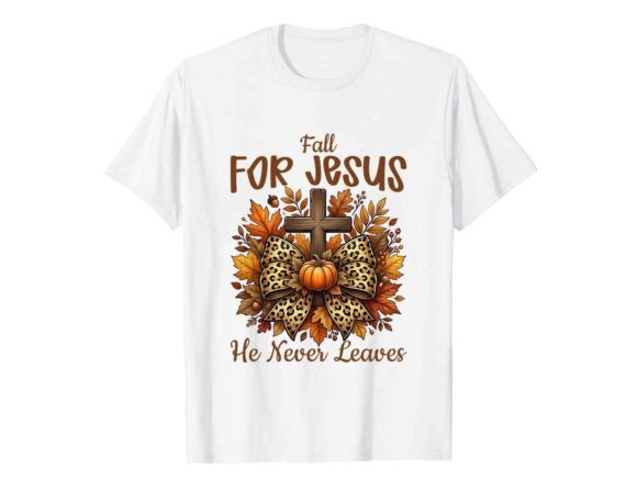 Review: Fall for Jesus Faith Fall T-Shirt Design