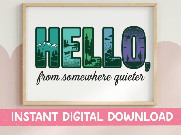 Review: Hello from Somewhere Quieter Landscape