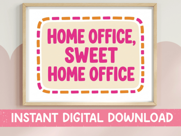 Reviewing Home Office Sweet Home Office Print