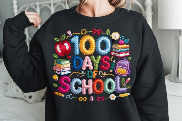 Reviewing the 100 Days of School Design Graphic