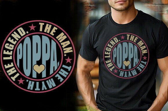 Reviewing The MAN the MYTH POPPA the LEGEND TSHIRT
