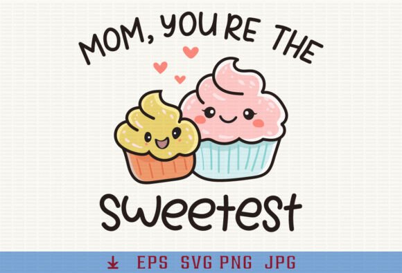 Reviewing the Mom Pun Cupcake Design for Embroidery