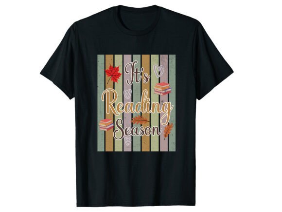 Reviewing the Reading Season Lover Fall T-Shirt Design